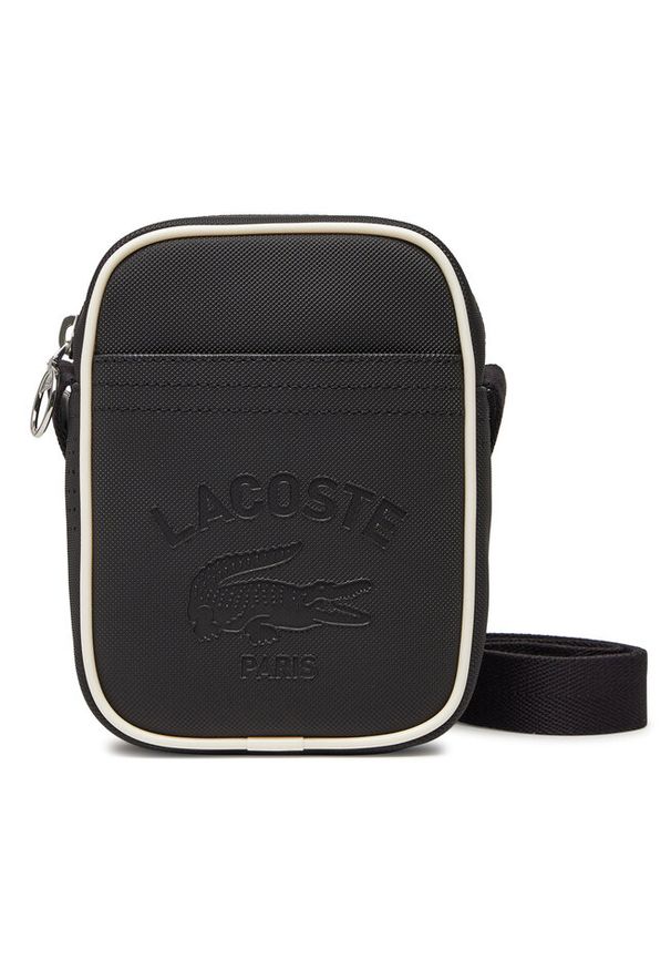 Saszetka Lacoste. Kolor: niebieski