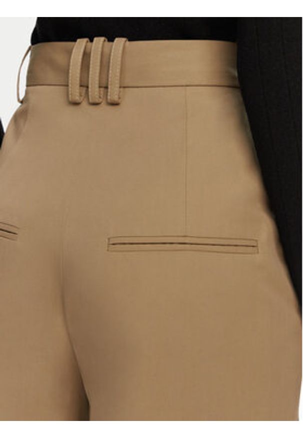Balmain Spodnie materiałowe DF0PQ315CF47 Beżowy Regular Fit. Kolor: beżowy. Materiał: bawełna