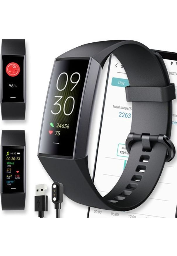 Smartwatch Active Band SMARTWATCH ZEGAREK PL MENU WODOODPORNY PULS C80. Rodzaj zegarka: smartwatch