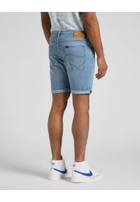 Lee - LEE RIDER SHORT MĘSKIE SZORTY JEANSOWE DK VISUAL CODY L73FMGUC. Materiał: jeans #3