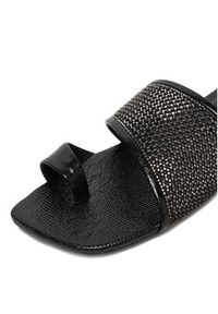 Eva Minge Japonki EO-NIA-V2221-163-1 Czarny. Kolor: czarny. Materiał: skóra, syntetyk #7