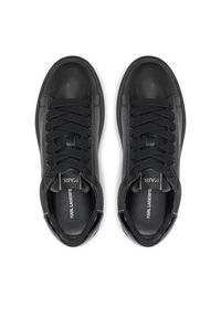 Karl Lagerfeld - KARL LAGERFELD Sneakersy KL57538 Czarny. Kolor: czarny. Materiał: skóra