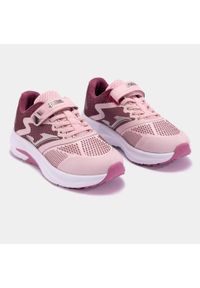 Buty do biegania dziecięce Joma Speed. Zapięcie: rzepy. Kolor: różowy. Materiał: materiał, tkanina, syntetyk. Szerokość cholewki: normalna