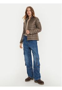 Jott Kurtka puchowa Cha P000WDOW02 Beżowy Slim Fit. Kolor: beżowy. Materiał: syntetyk #6