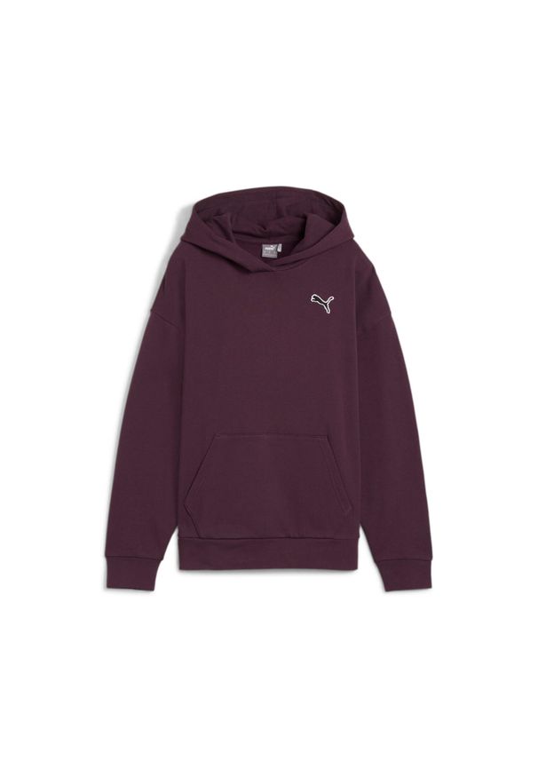 Bluza damska z kapturem Puma Better Essentials. Typ kołnierza: kaptur. Kolor: fioletowy. Materiał: dresówka. Sport: fitness