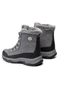 skechers - Skechers Trekkingi Cold Blues 167283/CCL Szary. Kolor: szary. Materiał: materiał #3