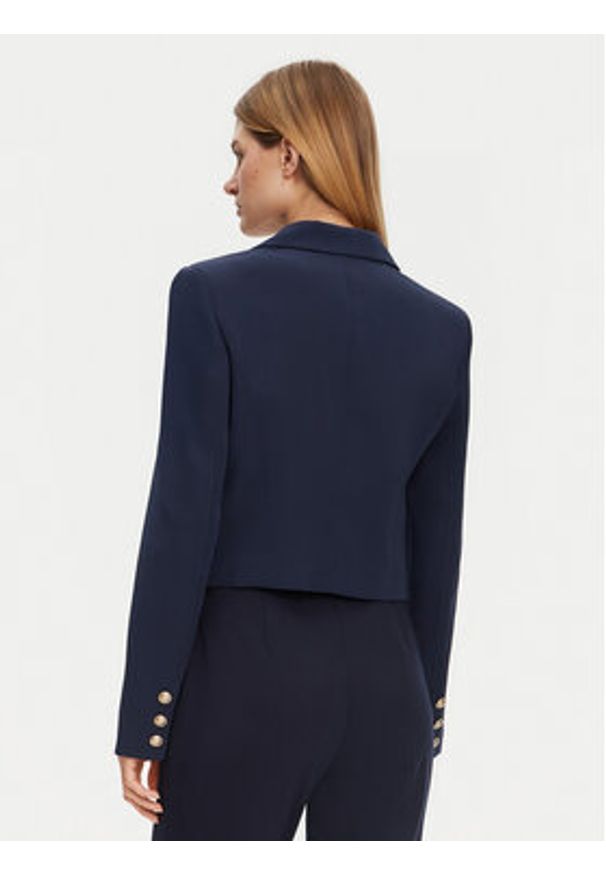 Guess Marynarka W5GN67 WH9Y2 Granatowy Regular Fit. Kolor: niebieski. Materiał: syntetyk