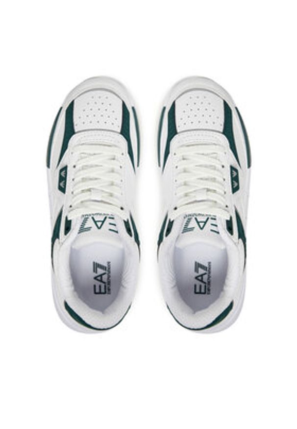 EA7 Emporio Armani Sneakersy X8X241 XK435 R974 Biały. Kolor: biały. Materiał: materiał