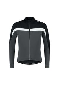 ROGELLI - Koszulka rowerowa męska Rogelli COURSE z długim rękawem, ocieplana. Kolor: czarny, szary, biały, wielokolorowy. Długość rękawa: długi rękaw. Długość: długie. Sport: kolarstwo #2