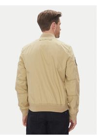 Aeronautica Militare Kurtka bomber 251AB2216CT3501 Beżowy Regular Fit. Kolor: beżowy. Materiał: bawełna