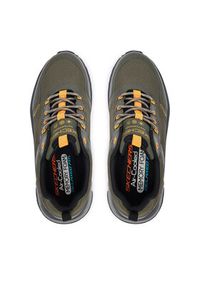 skechers - Skechers Trekkingi D'Lux Journey 237419 GRN Khaki. Kolor: brązowy. Materiał: materiał. Sport: turystyka piesza #4
