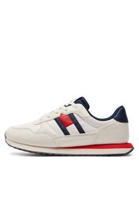 TOMMY HILFIGER - Tommy Hilfiger Sneakersy T3X9-33133-0208 S Biały. Kolor: biały #4