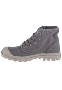 Buty sportowe Sneakersy damskie, Palladium Pampa Hi. Kolor: szary. Materiał: guma, materiał, syntetyk. Sport: turystyka piesza