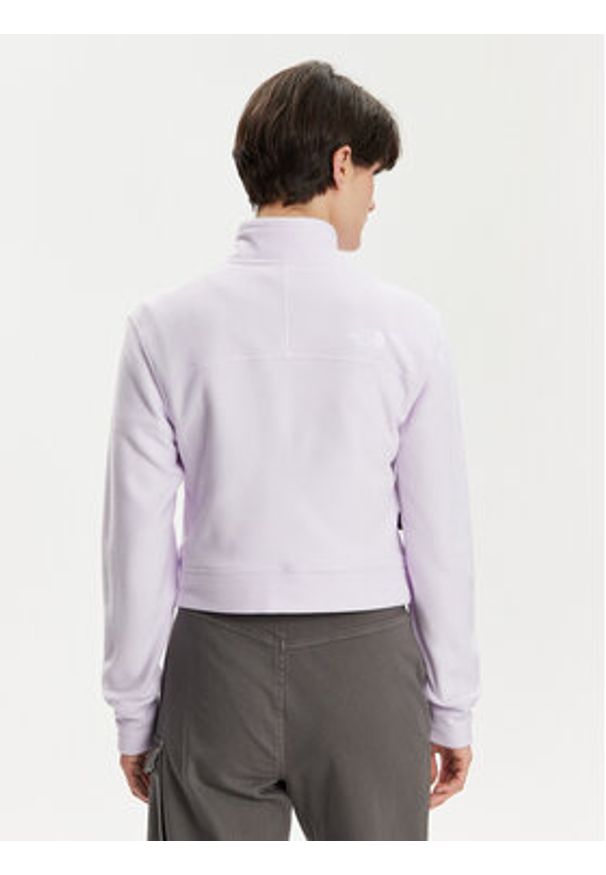 The North Face Polar Glacier NF0A855P Fioletowy Regular Fit. Kolor: fioletowy. Materiał: syntetyk