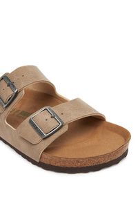 Birkenstock Klapki Arizona Vegan 1025779 Beżowy. Kolor: beżowy. Materiał: skóra #4