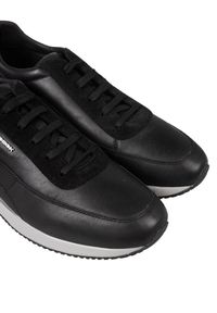 Geox Sneakersy "Dennie" | U920GA 00085 | Mężczyzna | Czarny. Kolor: czarny. Materiał: skóra ekologiczna. Wzór: aplikacja #3