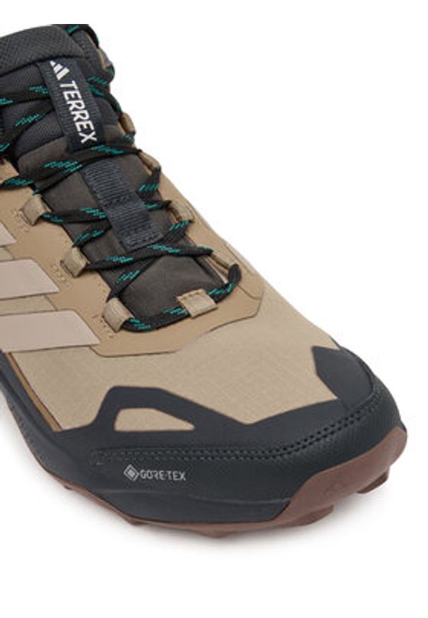 Adidas - adidas Trekkingi Terrex Skychaser AX5 Mid GORE-TEX JH7804 Brązowy. Kolor: brązowy. Materiał: materiał. Technologia: Gore-Tex. Model: Adidas Terrex. Sport: turystyka piesza