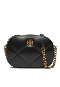 Tory Burch Torebka Kira Diamond Quilt Camera Bag 154715 Czarny. Kolor: czarny. Materiał: skórzane