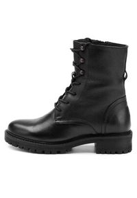 Geox Trapery D Hoara E D94FTE 00085 C9999 Czarny. Kolor: czarny. Materiał: skóra #7