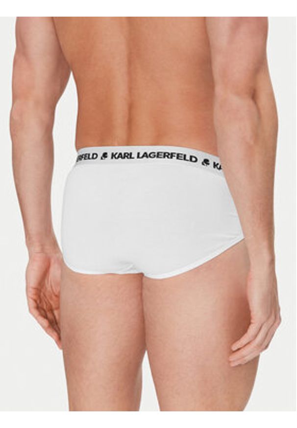 Karl Lagerfeld - KARL LAGERFELD Komplet slipów A1M47152 Biały. Kolor: biały. Materiał: bawełna