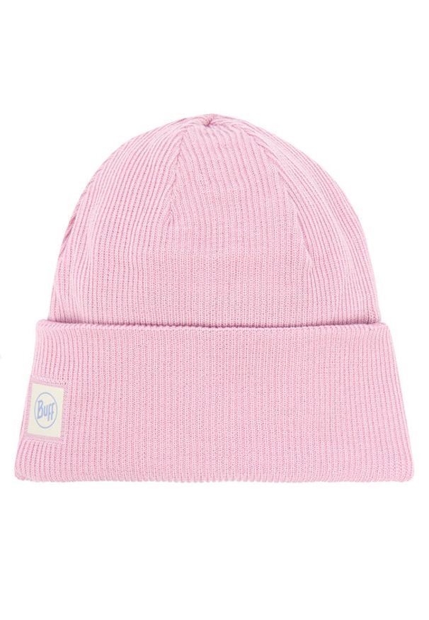 Buff Czapka Crossknit Beanie Camelia 132891.519.10 Różowy. Kolor: różowy. Materiał: materiał