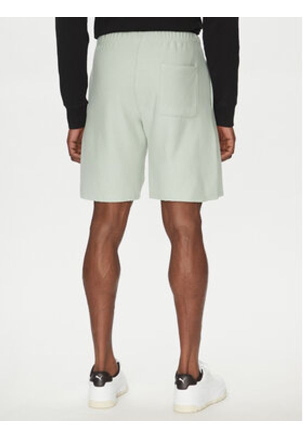 Champion Szorty sportowe 220764 Zielony Loose Fit. Kolor: zielony. Materiał: bawełna. Styl: sportowy