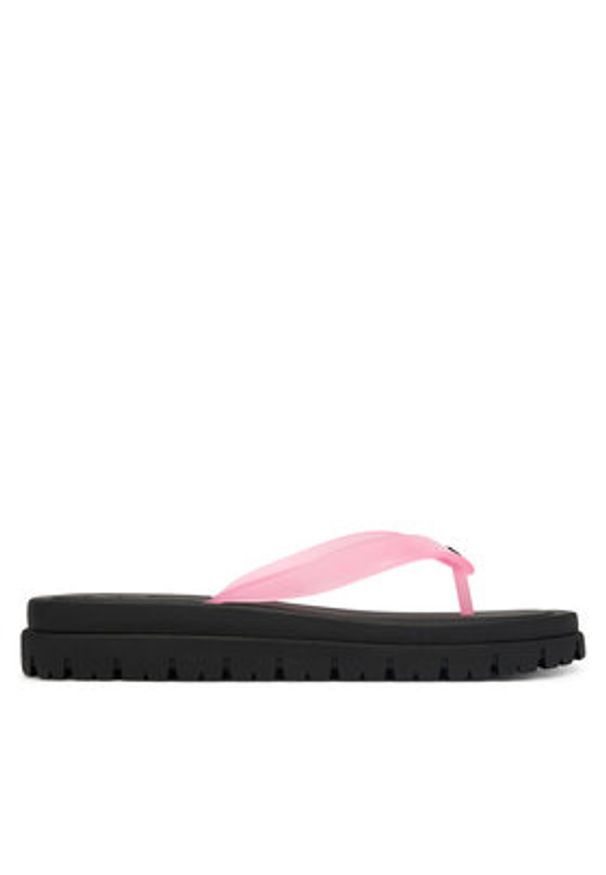 Tommy Jeans Japonki Tjw Cleated Jelly Summer Sandal EN0EN02954 Różowy. Kolor: różowy. Materiał: syntetyk