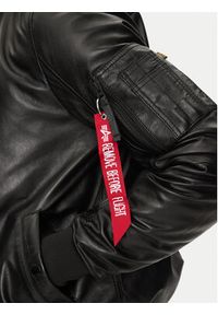 Alpha Industries Kurtka skórzana Ma-1 156141 Czarny Slim Fit. Kolor: czarny. Materiał: skóra #2