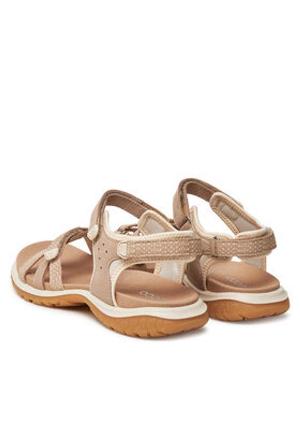 ecco - ECCO Sandały Offroad Roam 85330361244 Beżowy. Kolor: beżowy. Materiał: nubuk, skóra