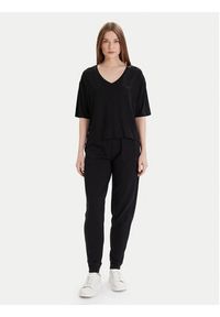 BOSS - Boss Spodnie dresowe CP Stripe 50524759 Czarny Regular Fit. Kolor: czarny. Materiał: bawełna #3