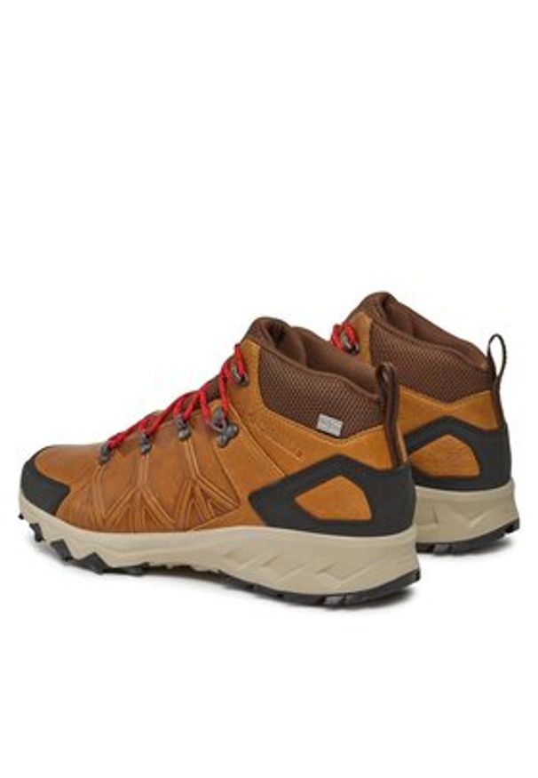 columbia - Columbia Trekkingi Peakfreak™ Ii Mid Outdry™ Leather 2044251 Brązowy. Kolor: brązowy. Materiał: skóra. Sport: turystyka piesza