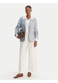 Weekend Max Mara Spodnie materiałowe Bellico 2615131072 Biały Regular Fit. Kolor: biały. Materiał: bawełna #5