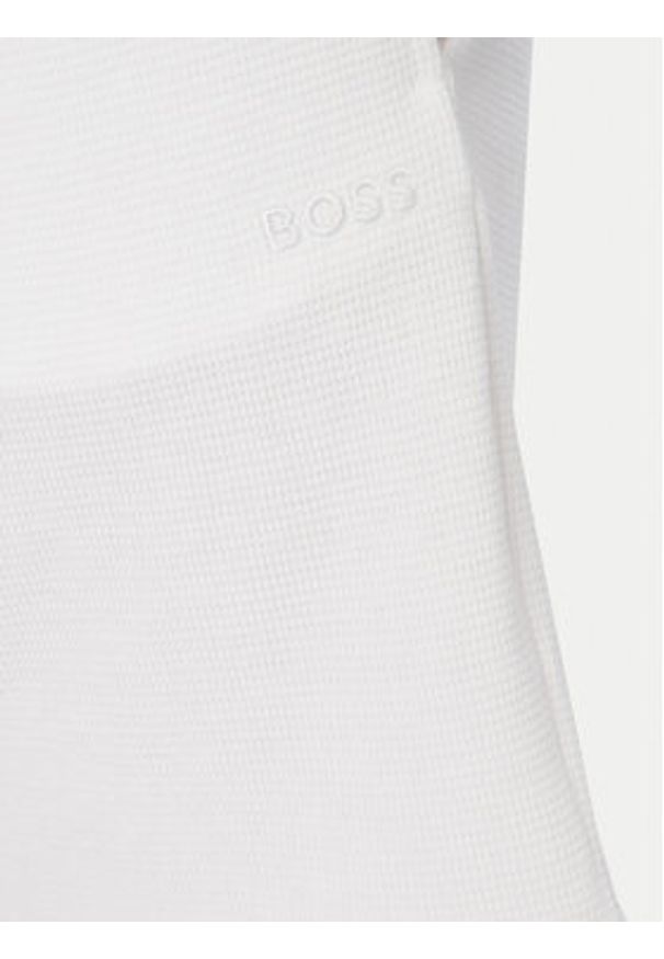 BOSS Szorty sportowe 50535884 Biały Regular Fit. Kolor: biały. Materiał: syntetyk. Styl: sportowy