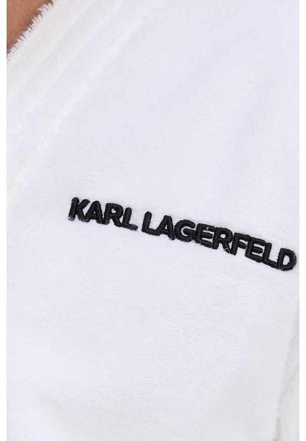 Karl Lagerfeld - Szlafrok. Kolor: biały
