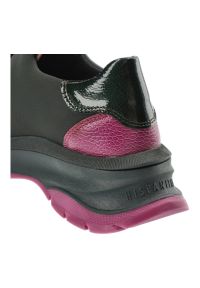 Zielone Sneakersy Hispanitas Stylowe Obuwie Damskie. Okazja: na co dzień. Kolor: zielony. Materiał: materiał #9