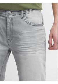 Blend Szorty jeansowe 20713326 Szary Slim Fit. Kolor: szary. Materiał: bawełna #4