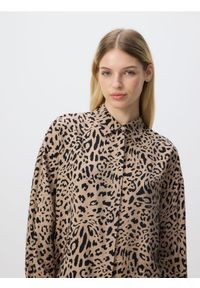 Reserved - Wzorzysta koszula z wiskozy - wielobarwny. Materiał: wiskoza #1