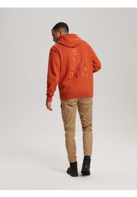 Diverse - Bluza męska DKR DSRT ZH1 B1567 - - Rozmiar: XL. Kolor: pomarańczowy. Materiał: poliester, bawełna #3