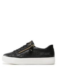Remonte Sneakersy D0916-01 Czarny. Kolor: czarny. Materiał: skóra #6