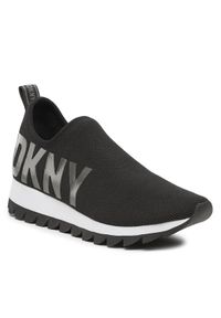 Sneakersy DKNY. Kolor: czarny. Materiał: materiał #1