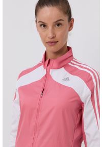 adidas Performance Kurtka GK6094 damska kolor różowy przejściowa. Okazja: na co dzień. Kolor: różowy. Styl: casual #4