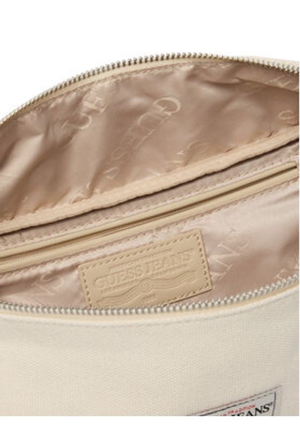 Guess Jeans Torebka CWBEO-GUESS-B-017-09 Écru. Kolor: kremowy. Materiał: materiał