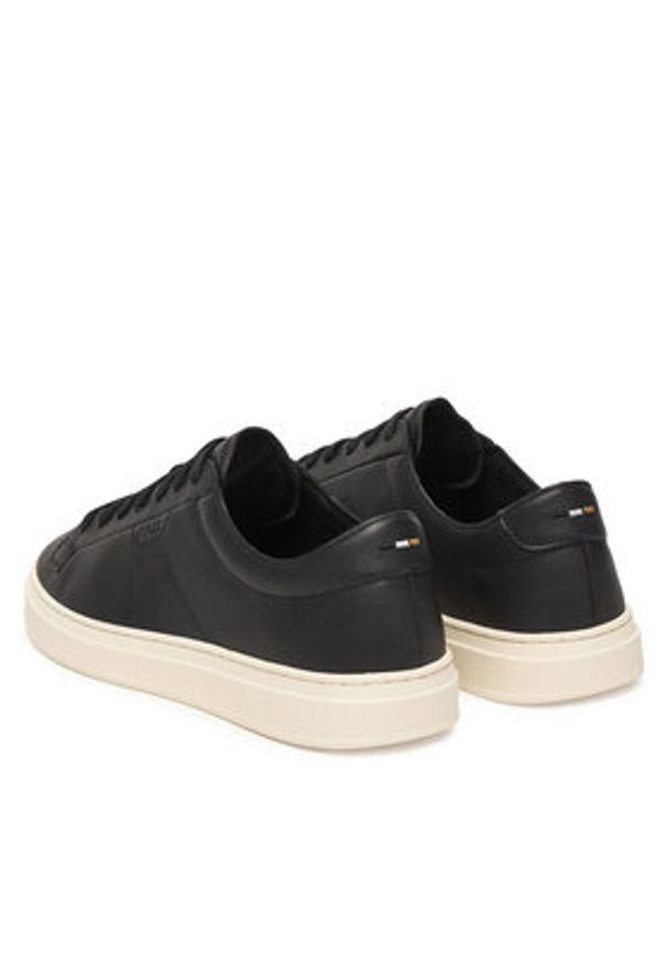 BOSS Sneakersy Kieran 50557866 Czarny. Kolor: czarny. Materiał: skóra