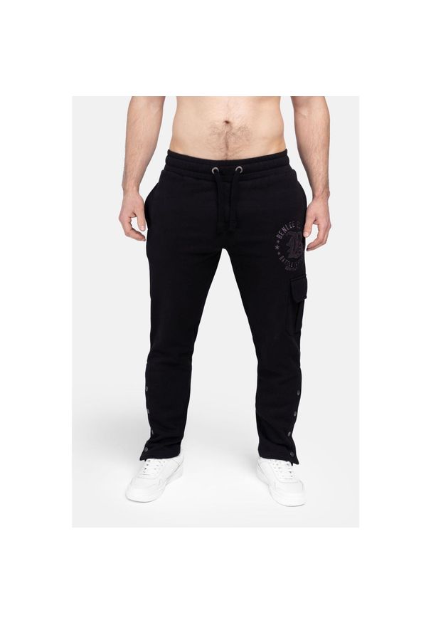 Spodnie do biegania Benlee Ventura. Kolor: wielokolorowy, szary, czarny. Materiał: dresówka