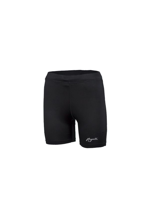 ROGELLI - Spodenki do biegania damskie Rogelli MULGA, czarne. Kolor: czarny, wielokolorowy, różowy. Sezon: lato