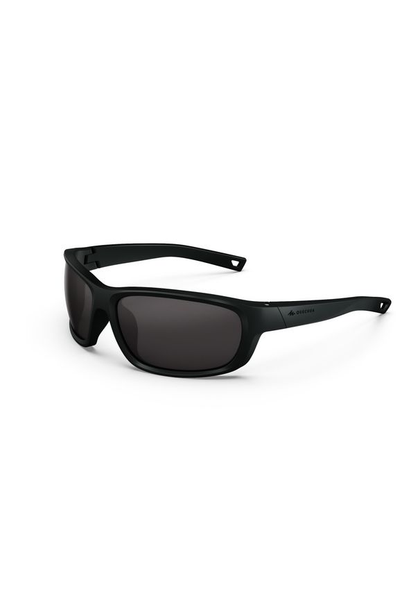 quechua - Okulary przeciwsłoneczne - MH500 - dorośli - kategoria 3. Kolor: czarny. Materiał: poliamid