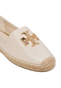 Tory Burch Espadryle Eleanor 161758 Kremowy. Kolor: kremowy. Materiał: skóra #5