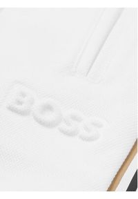 BOSS - Boss Spodnie dresowe 50488826 Biały Relaxed Fit. Kolor: biały. Materiał: bawełna, dresówka #3