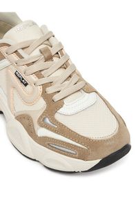 Replay - REPLAY Sneakersy GWS9N .000.C0012T Beżowy. Kolor: beżowy. Materiał: skóra