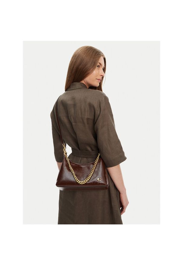 Torebka Coach. Kolor: brązowy